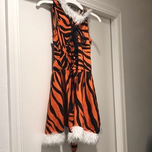 Tiger Dress Costume, Girls Medium